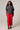 Raye Red Cropped Knit Pants