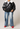 Sample 13: Vegan Leather Bomber Jacket w/Sherpa Neck