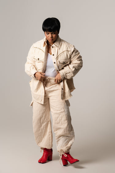 Quincy Quilt Cargo Pants