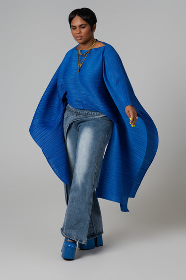 Accordion Kimono Top