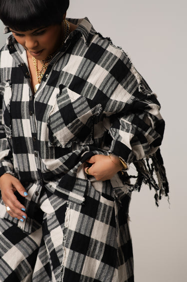 Charlie Checkered Top
