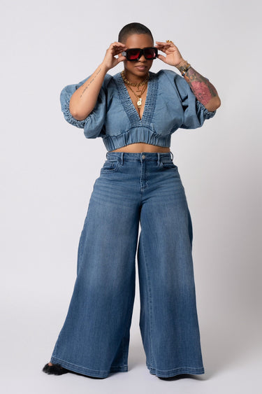 Brunson Wide Leg Jeans