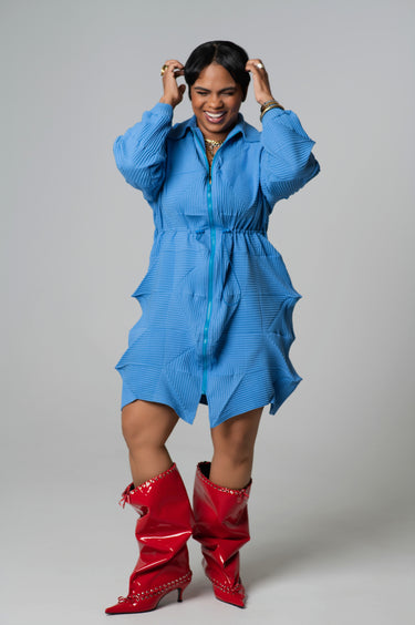 Accordion Midi Jacket
