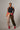 Patchwork Waist Belt Pants