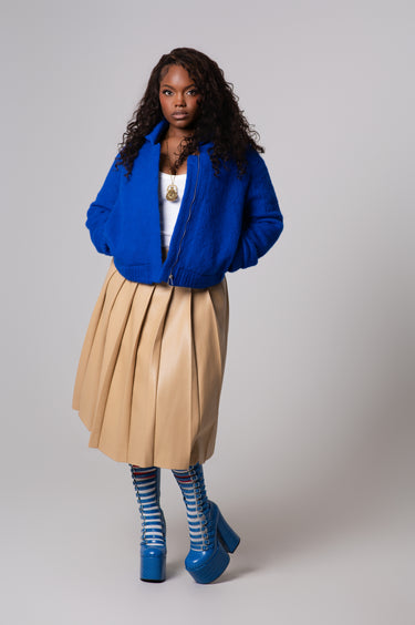 Macy Vegan Leather Skirt