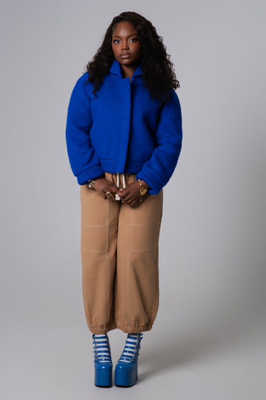 Raylen Royal Bomber Jacket