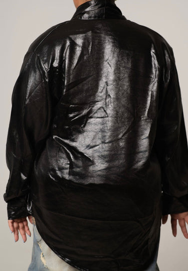 Sample 10: Waxed Blazer