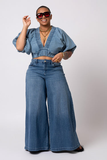 Brunson Wide Leg Jeans